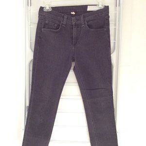 Pre-owned Women's rag & bone Mid-Rise Skinny Ankle Jeans in Rock - size 26